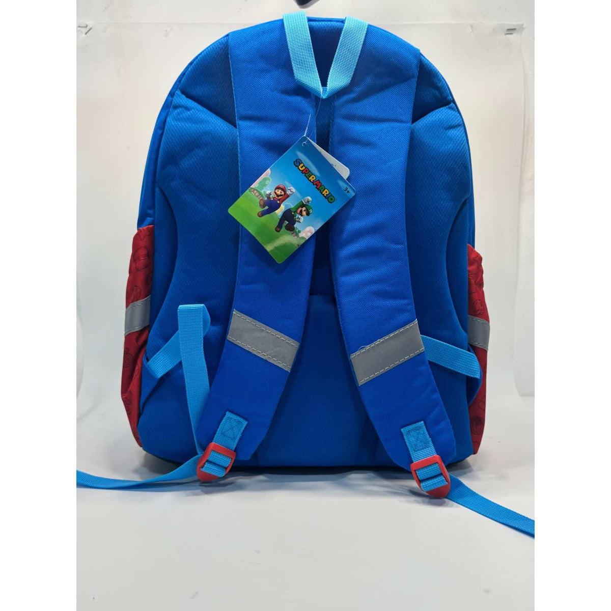 Mochila infantil Super Mario colorida para escuela y excursiones