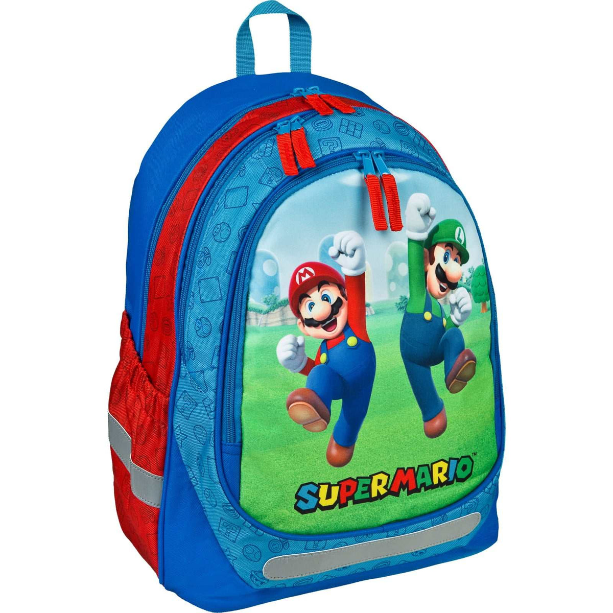 Mochila infantil Super Mario para escuela y excursiones