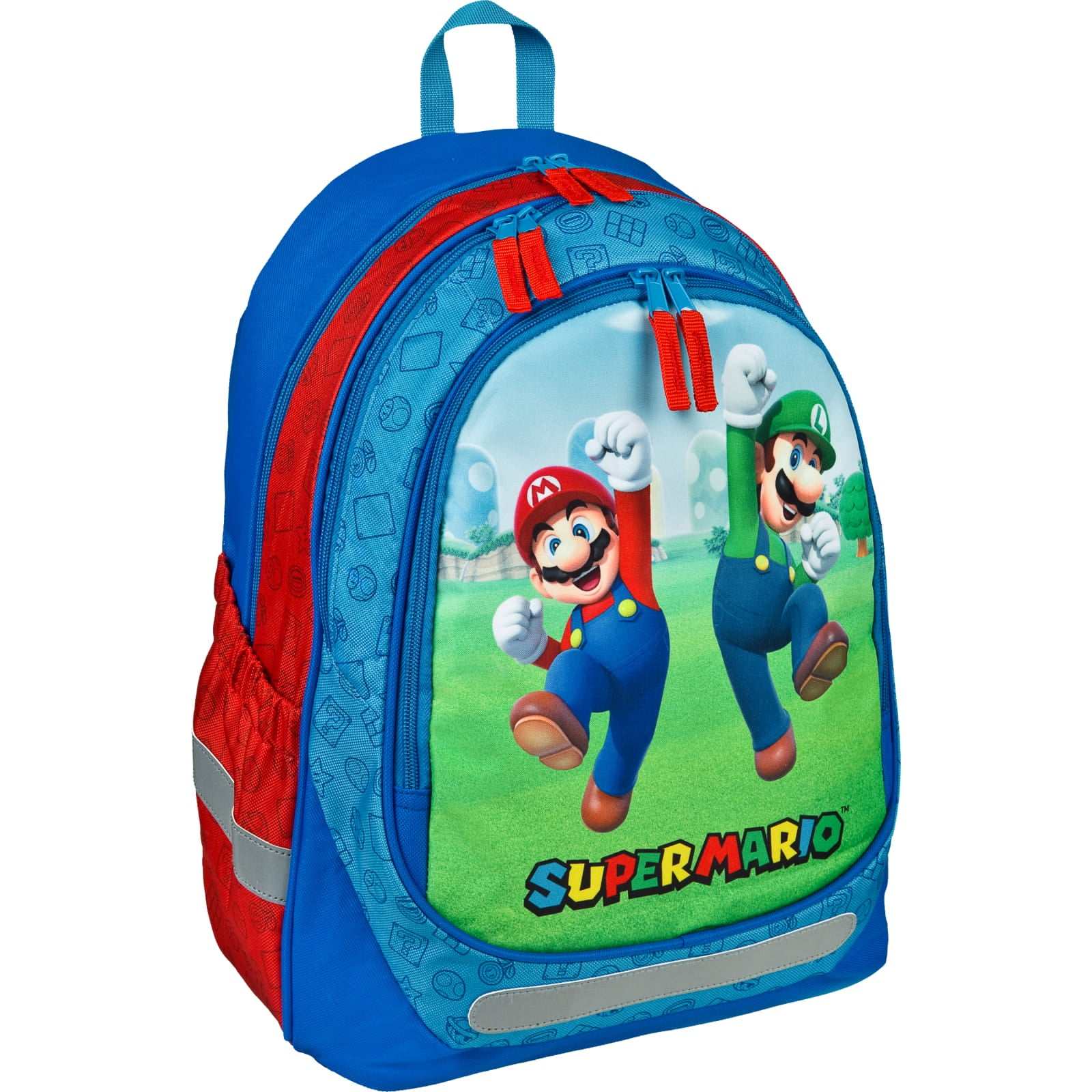 Mochila infantil Super Mario para escuela y excursiones