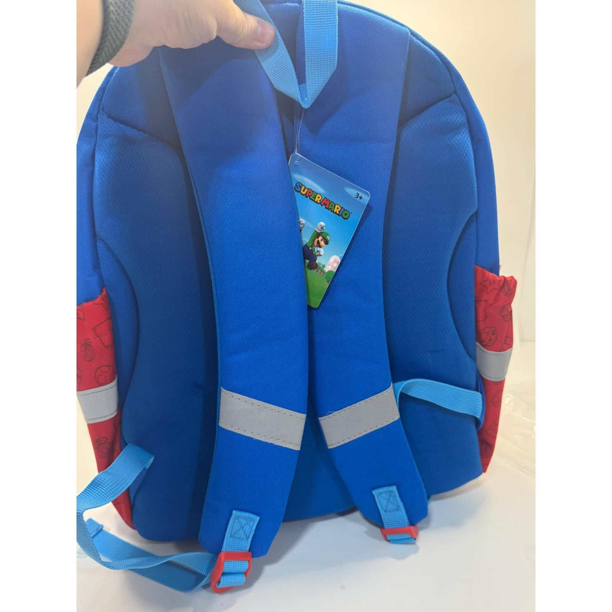 Mochila infantil Super Mario colorida para escuela