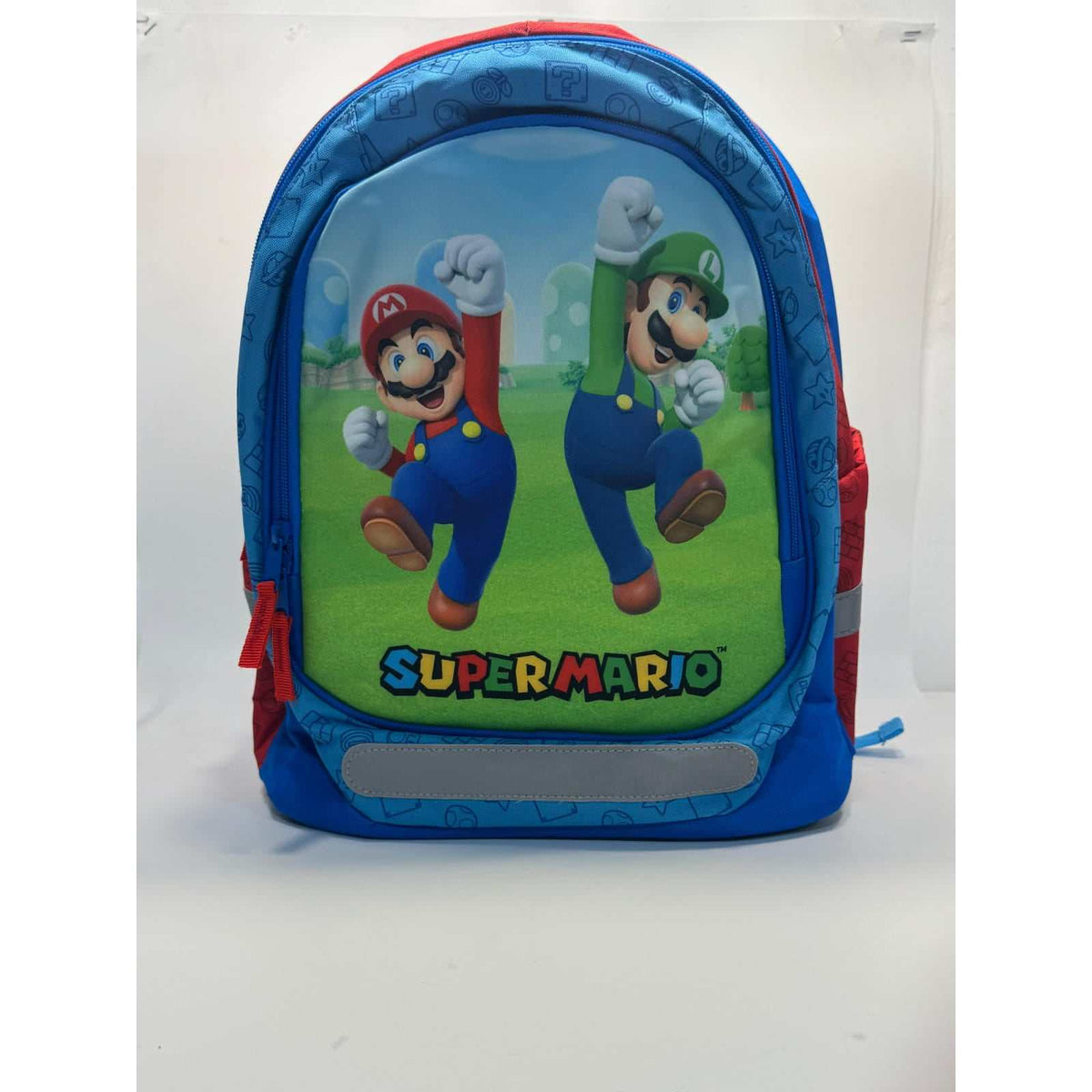 Mochila infantil Super Mario colorida para escuela