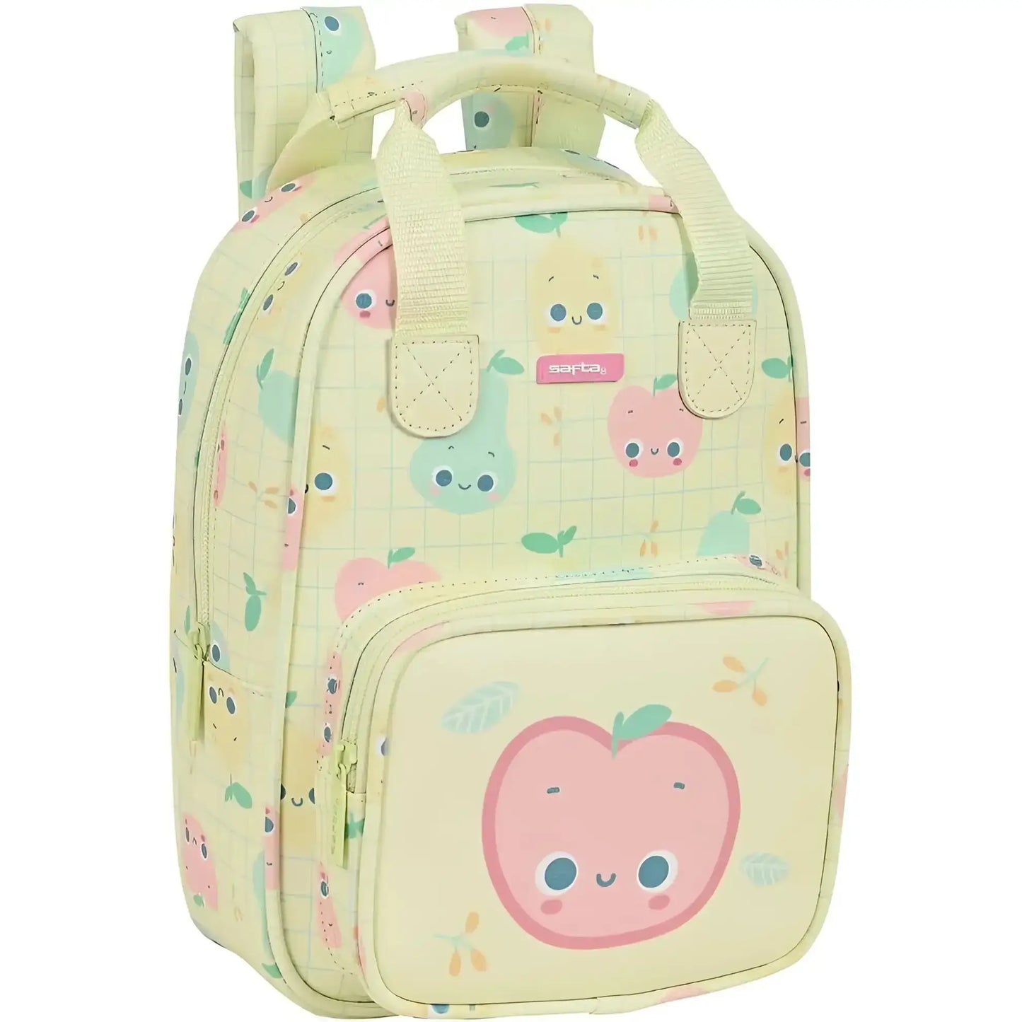 Mochila infantil TUTIFRUTI con asas y adaptable a carro 28x20x8CM
