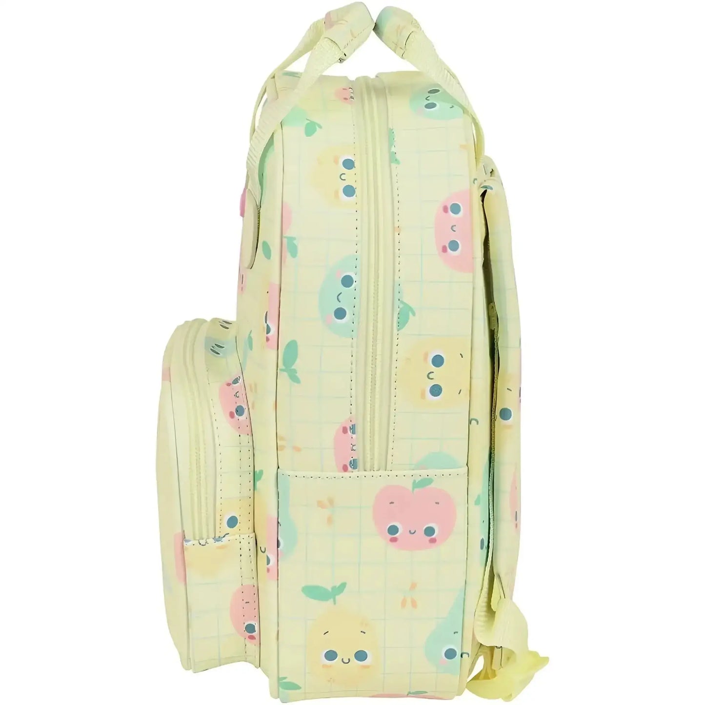 Mochila infantil TUTIFRUTI con asas y adaptable a carro 28x20x8CM