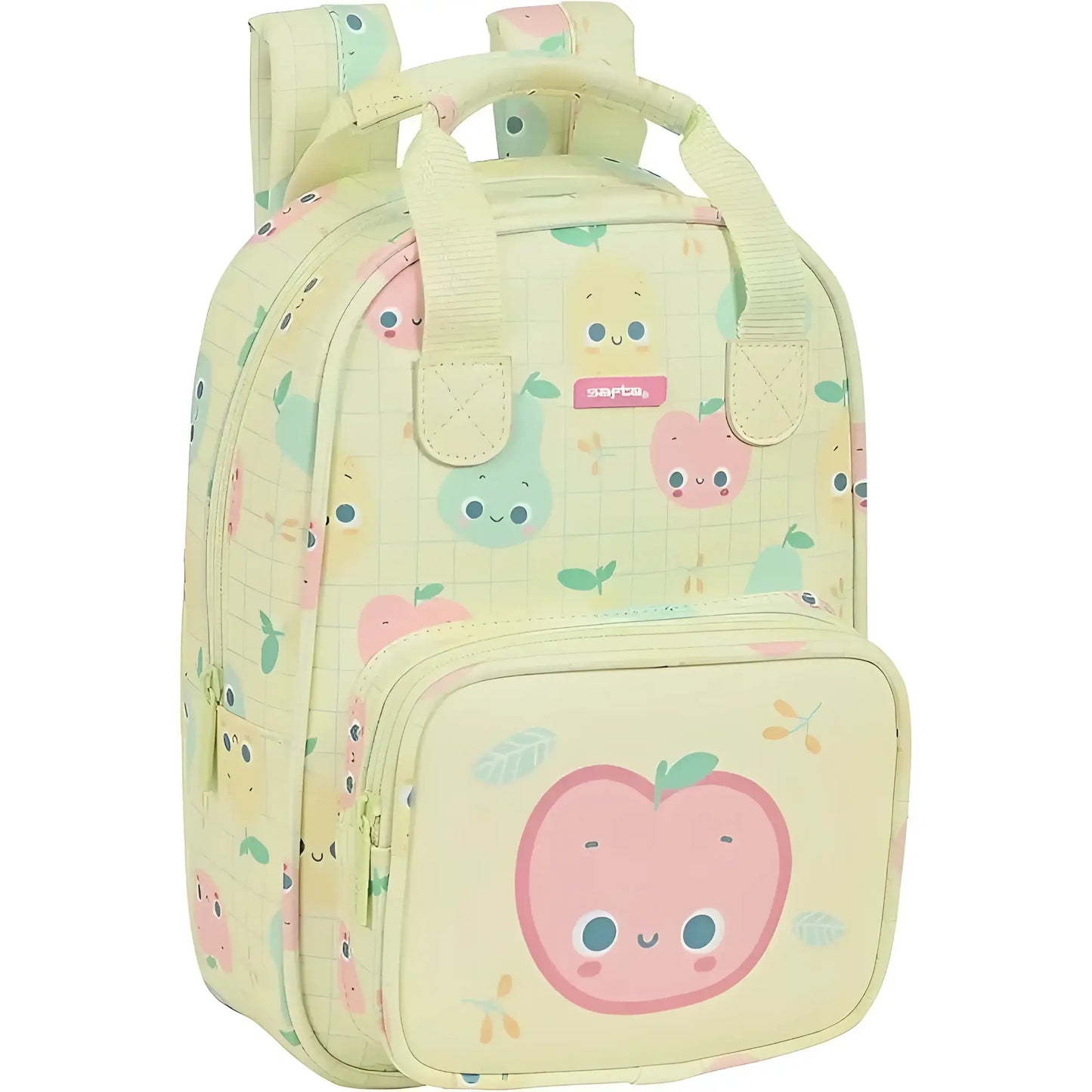 Mochila infantil TUTIFRUTI con asas y adaptable a carro 28x20x8CM