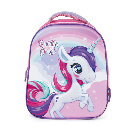 Mochila infantil Unicornio 3D 26x32x10cm