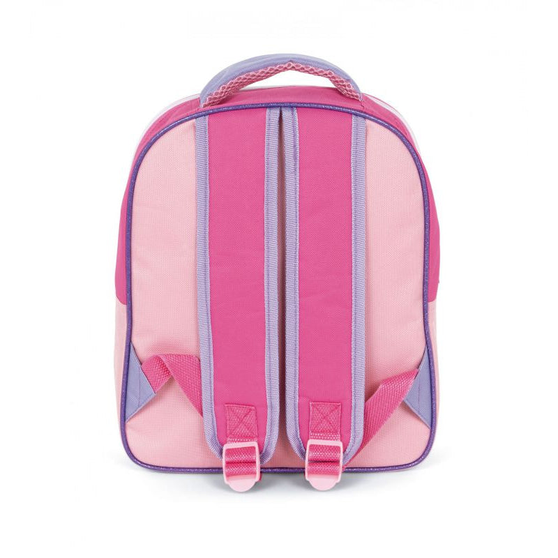 Mochila infantil Unicornio con bolsillo transparente 30x24,5x11cm