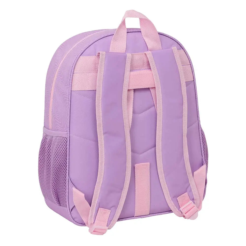 Mochila junior adaptable a carro K-POP Demon Hunters - Huntrix ’Iconic’ lila 32x12x38cm