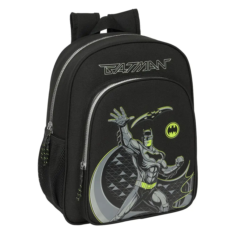 Mochila junior infantil escolar BATMAN game over adaptable a carro 32x12x38cm
