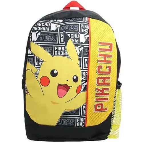 Mochila junior infantil escolar POKÉMON PIKACHU 28x12x40cm