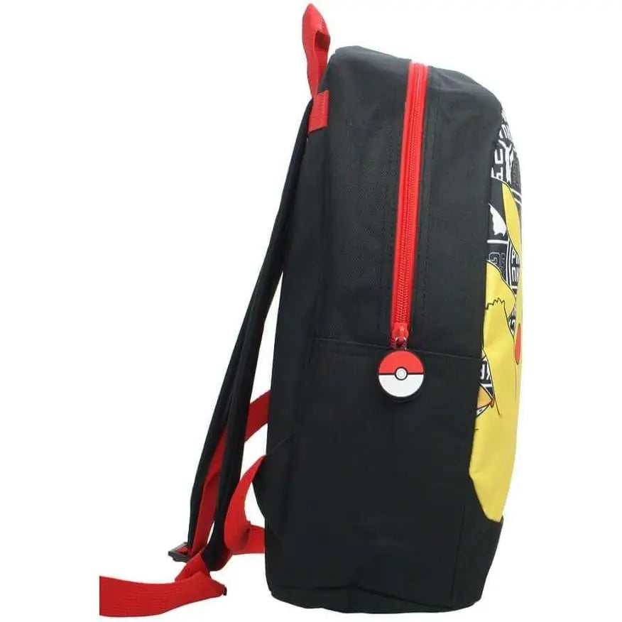 Mochila junior infantil escolar POKÉMON PIKACHU 28x12x40cm