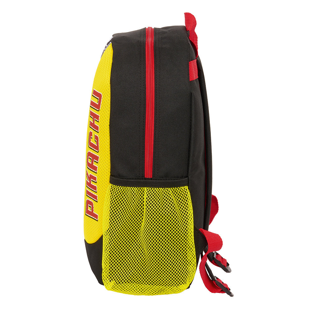 Mochila junior infantil escolar POKÉMON PIKACHU 28x12x40cm
