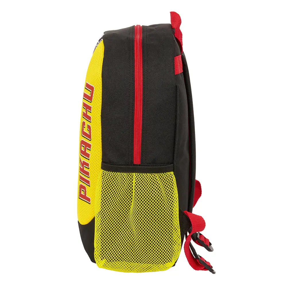 Mochila junior infantil escolar POKÉMON PIKACHU 28x12x40cm