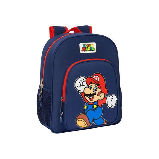 Mochila junior Super Mario adaptable a carro World 32x38x12cm