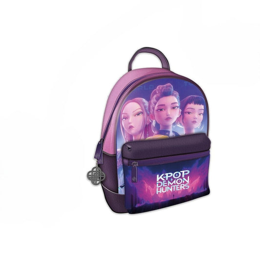 Mochila K-POP DEMON HUNTERS 22x28x17cm- Perfecta para el Cole o Viaje y Adulto