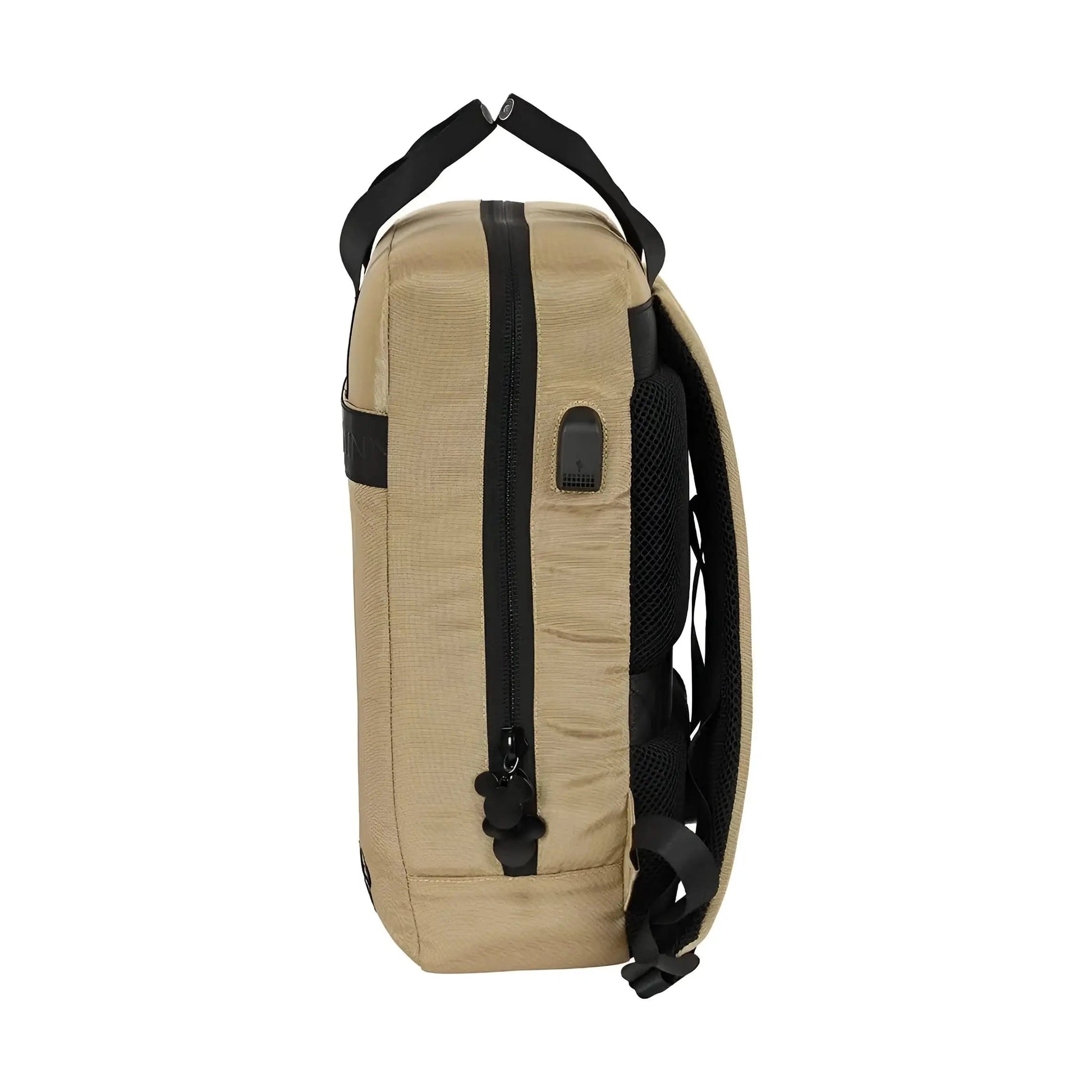 Mochila Minnie Mouse para Portátil 13.3 pulgadas con USB Adaptable a Maleta 29x11x39 cm 12.45L