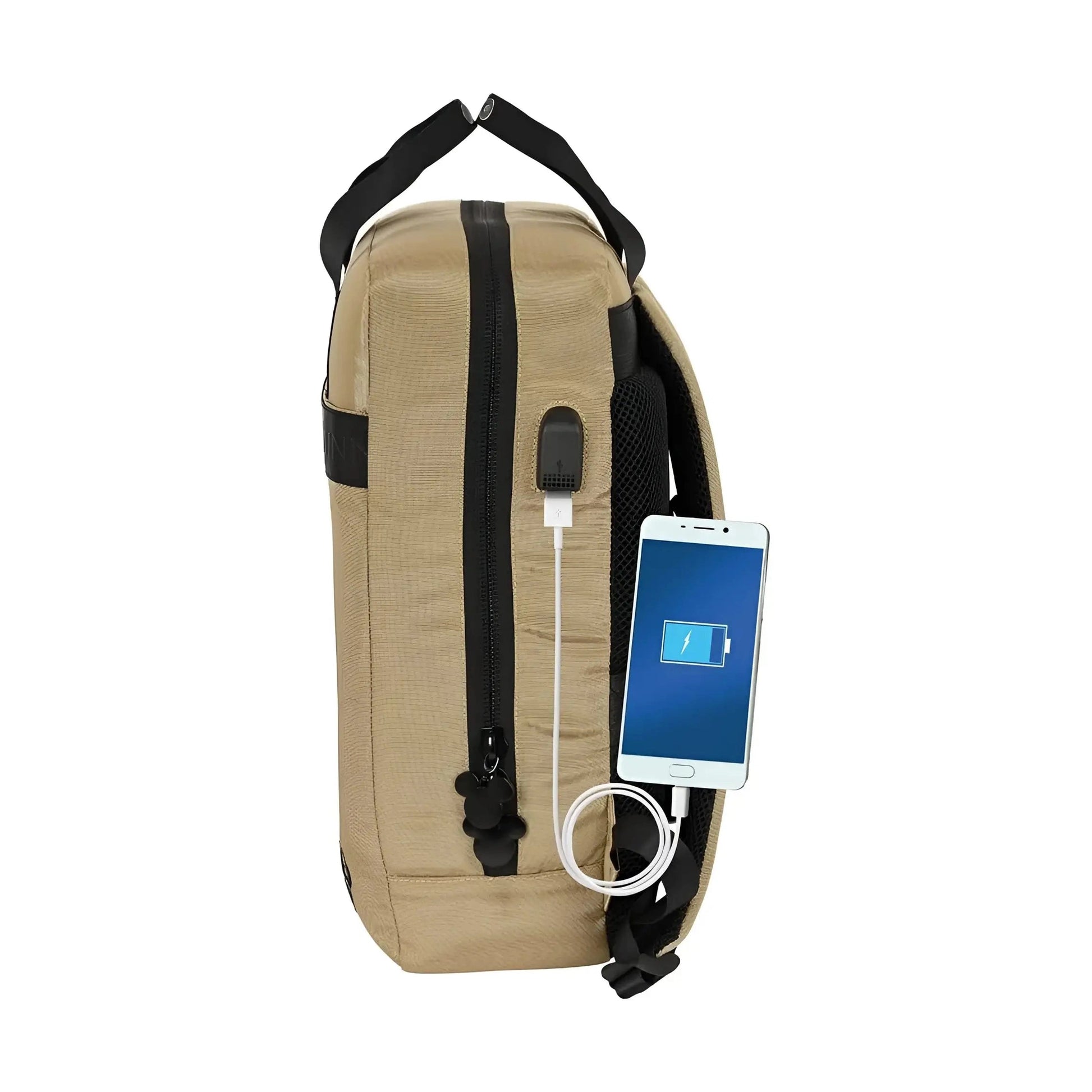 Mochila Minnie Mouse para Portátil 13.3 pulgadas con USB Adaptable a Maleta 29x11x39 cm 12.45L