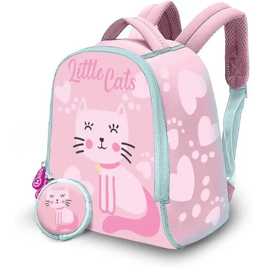 Mochila Neopreno 25cm Little Cats infantil