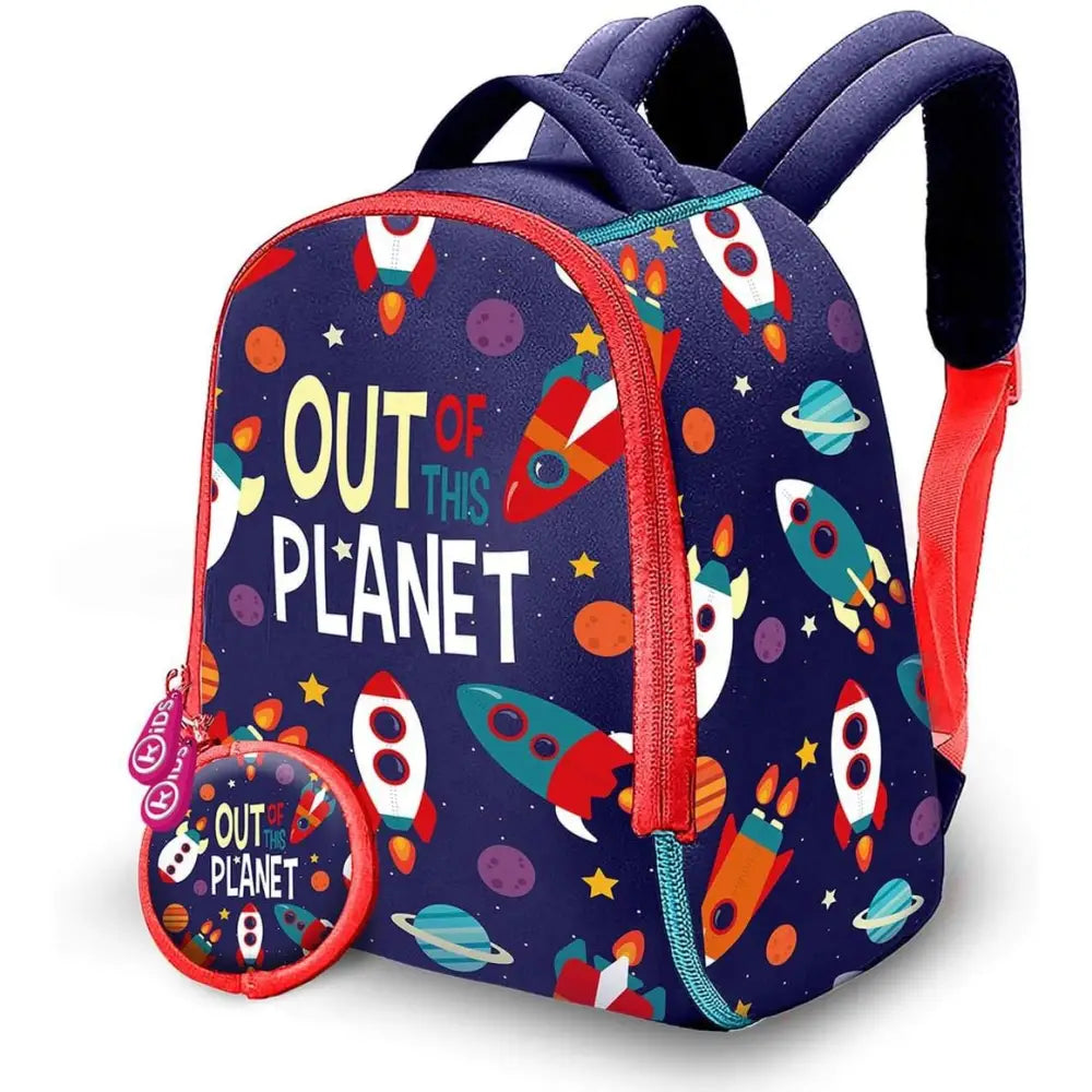 Mochila Neopreno 25cm Out Planet infantil