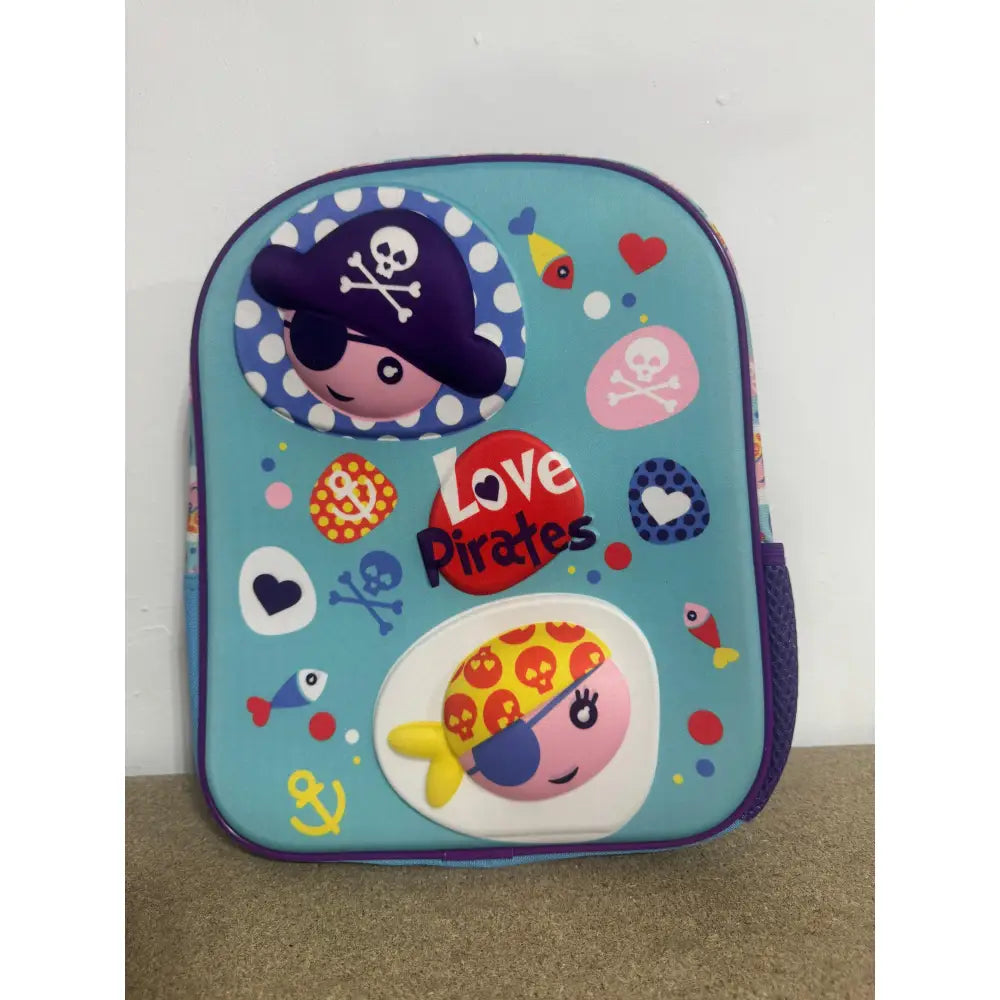 Mochila Neopreno 25cm Pirates infantil