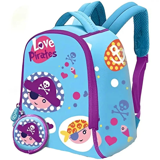 Mochila Neopreno 25cm Pirates infantil