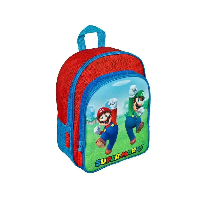 Mochila niños Super Mario Bros y Luigi 30x20x10cm
