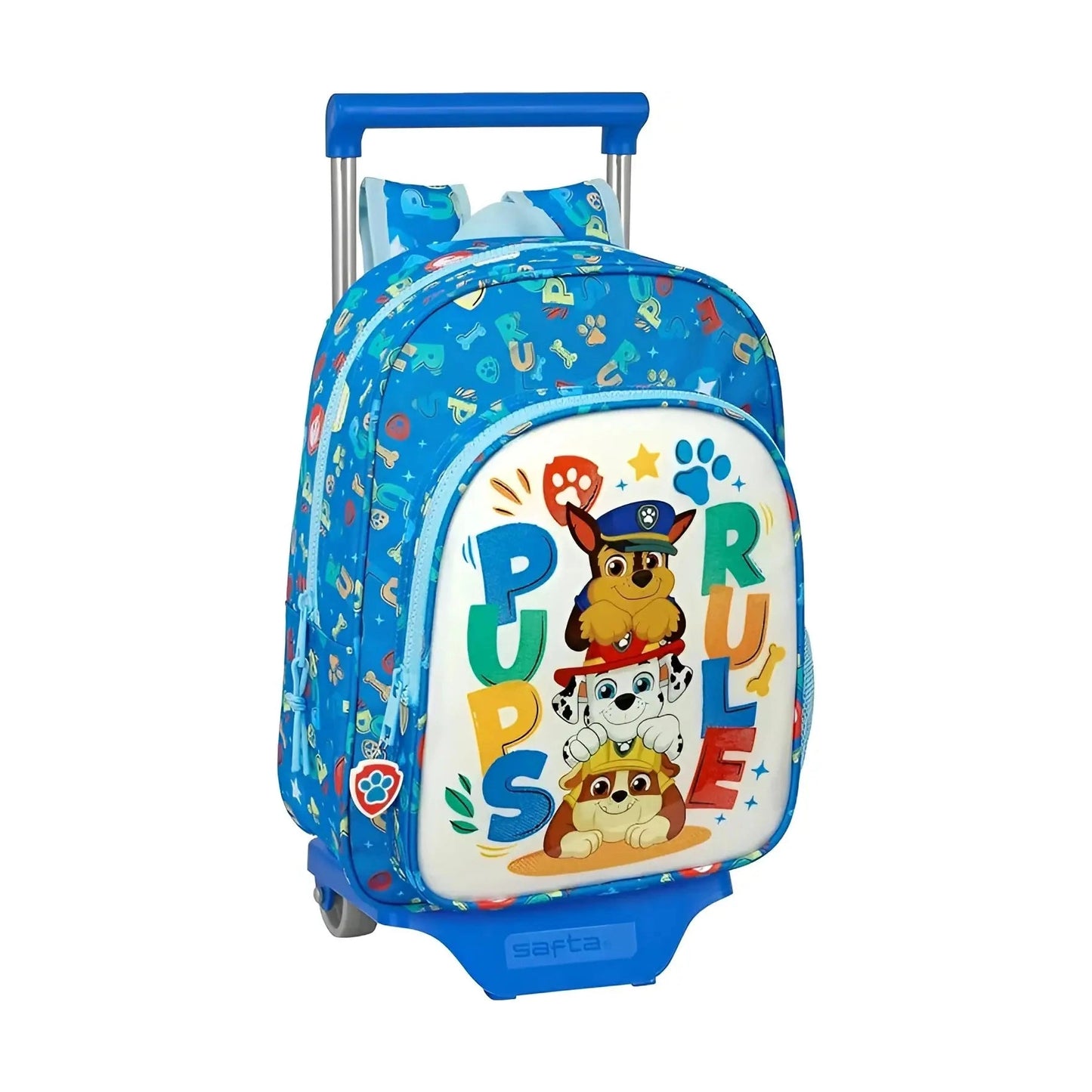 Mochila PATRULLA CANINA con ruedas PUPS RULES