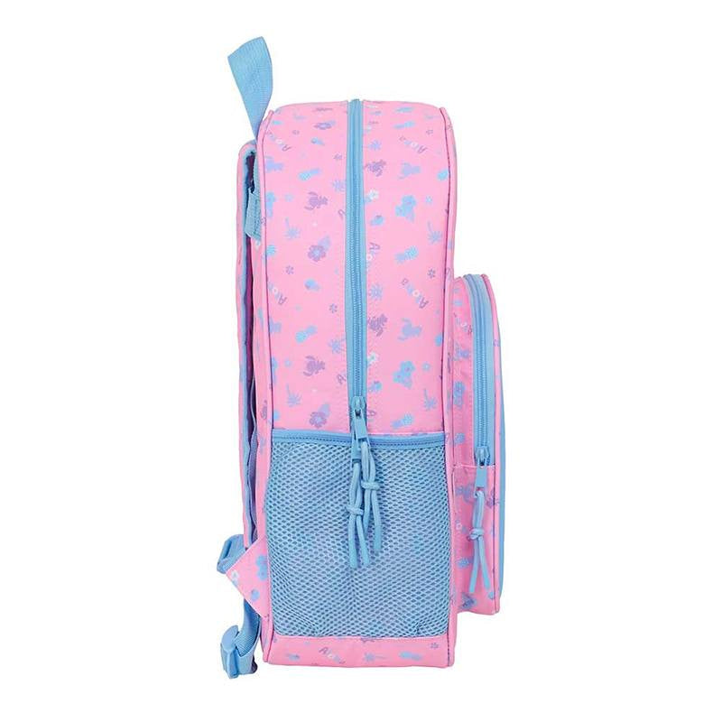 Mochila Stitch Disney ’Bright’ adaptable a carro 33x14x42CM - infantil