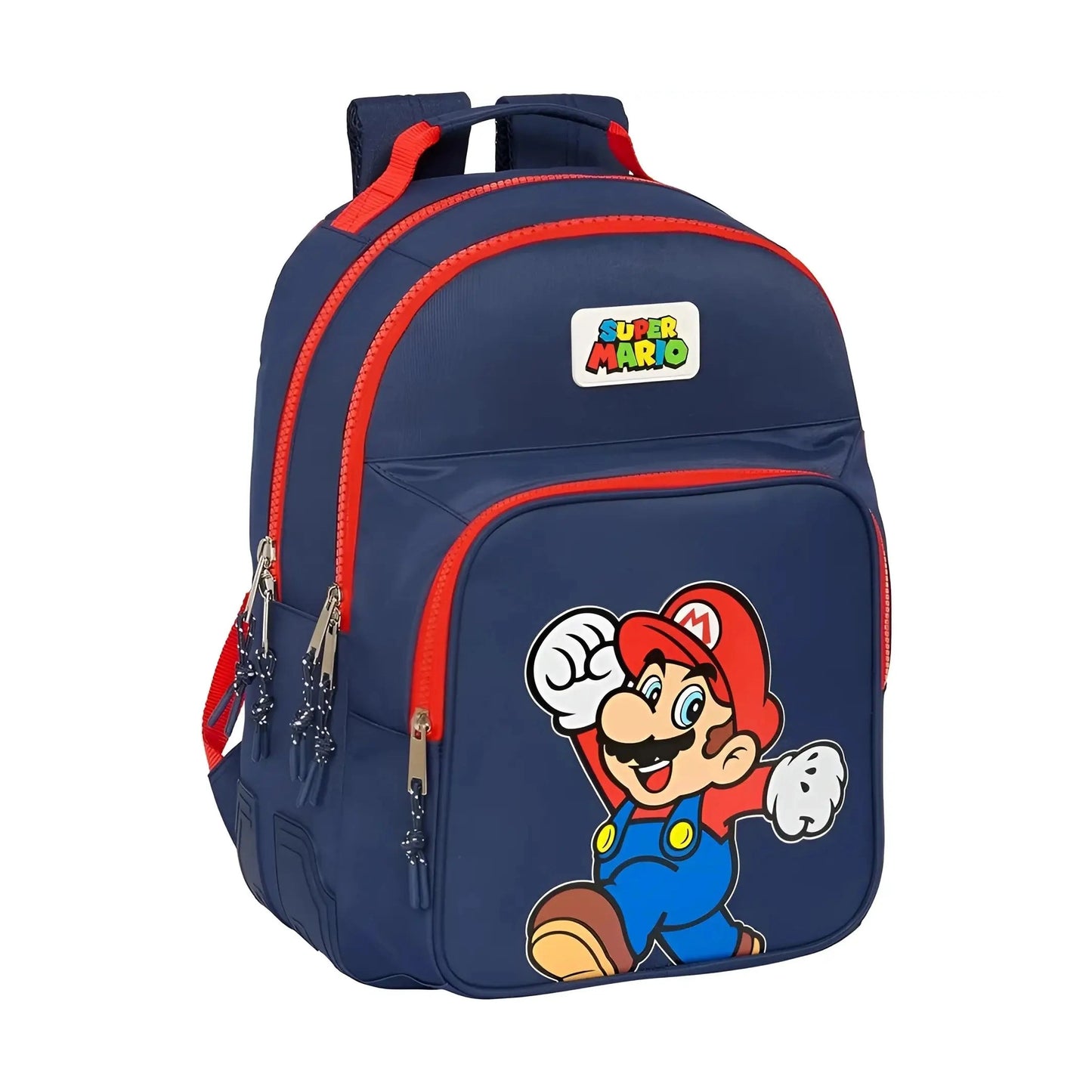 Mochila Super Mario doble adaptable a carro World 32x15x42