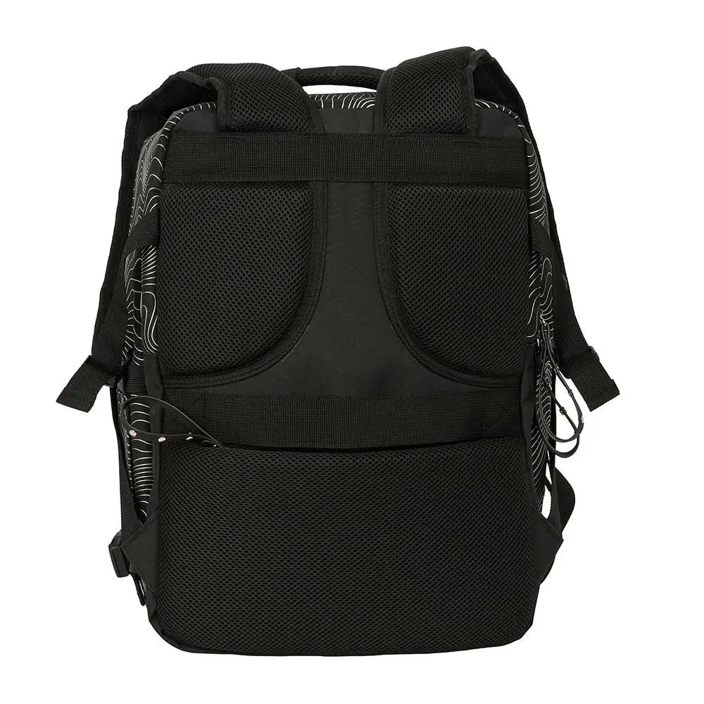 Mochila viaje cabina portátil 15,6’’ K-POP Demon Hunters - Huntrix ’Energy’ negra 29x19x44cm