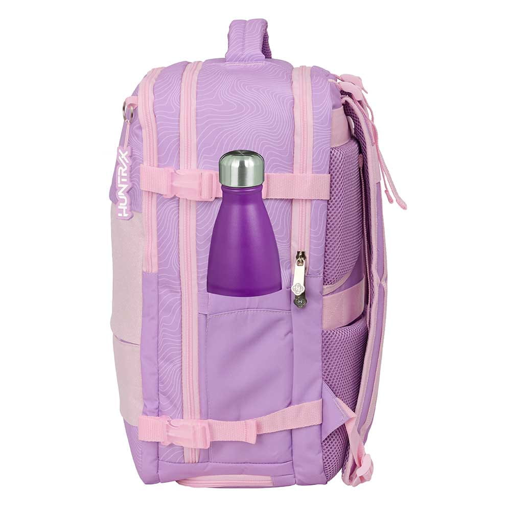 Mochila viaje cabina portátil 15,6’’ K-POP Demon Hunters - Huntrix ’Iconic’ lila 29x19x44cm