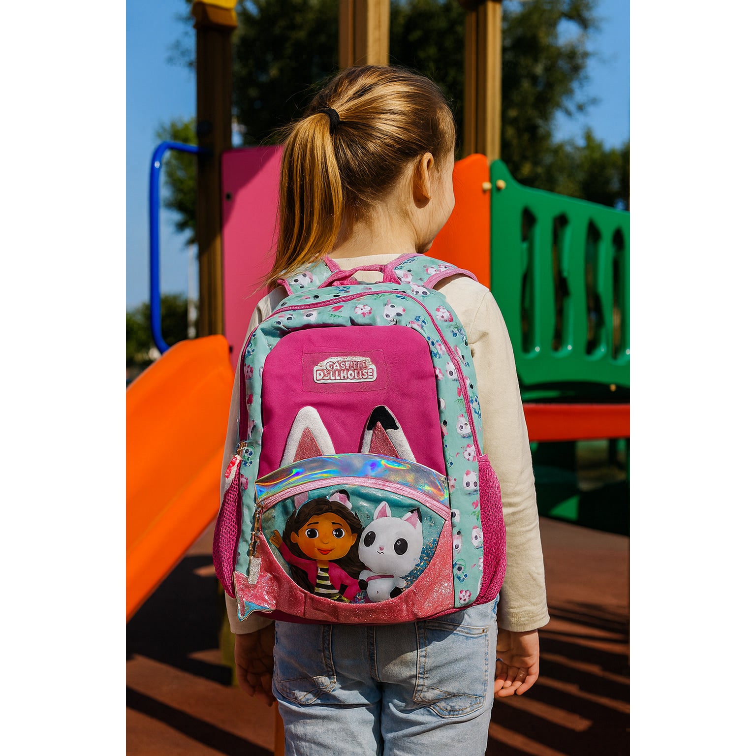 Mochila infantil 42x32cm Gabbys Dollhouse