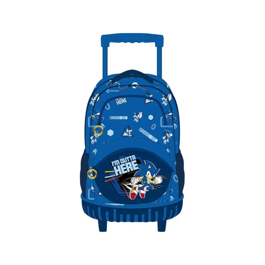 Mochilas con ruedas Sonic 49X36X24cm Mochila infantil