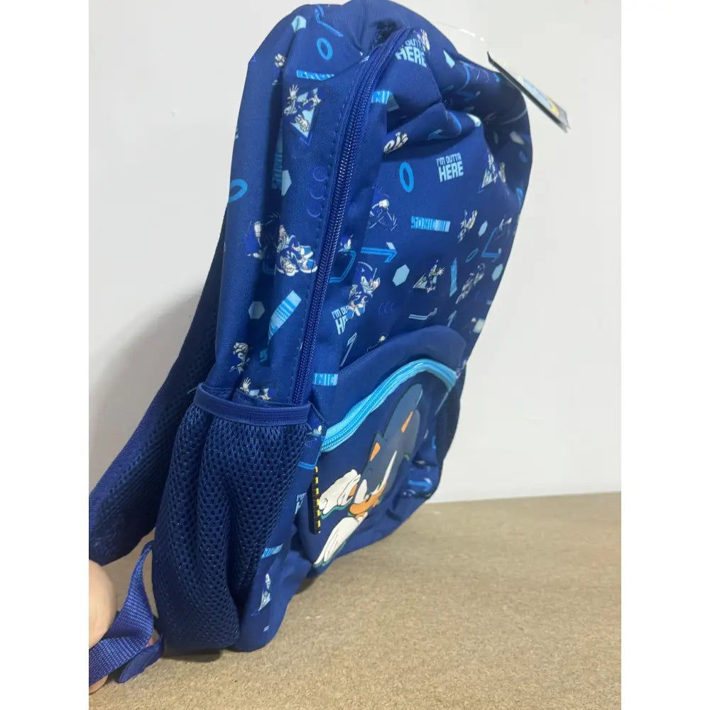 Mochilas Sonic 42X36X15cm Mochila infantil