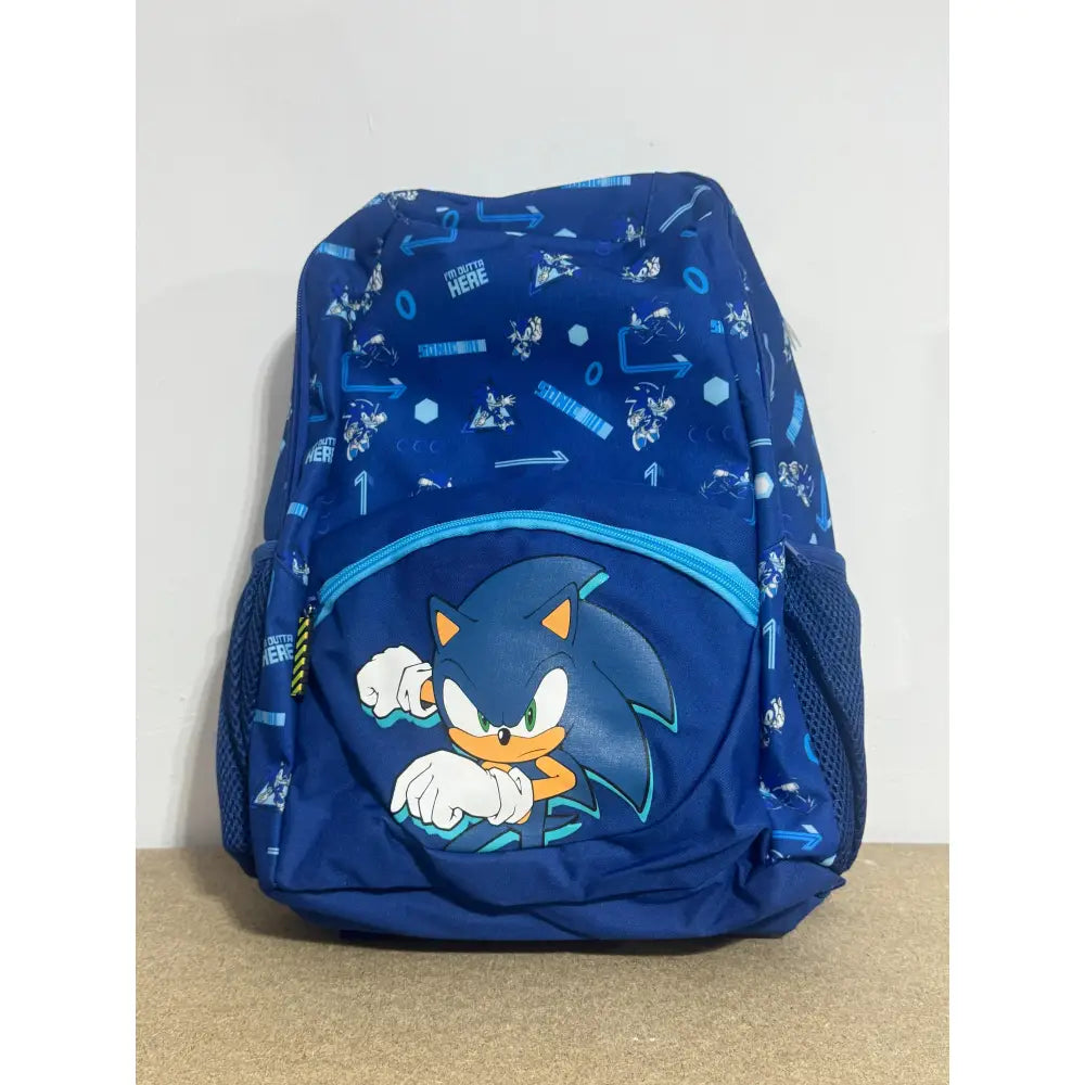 Mochilas Sonic 42X36X15cm Mochila infantil