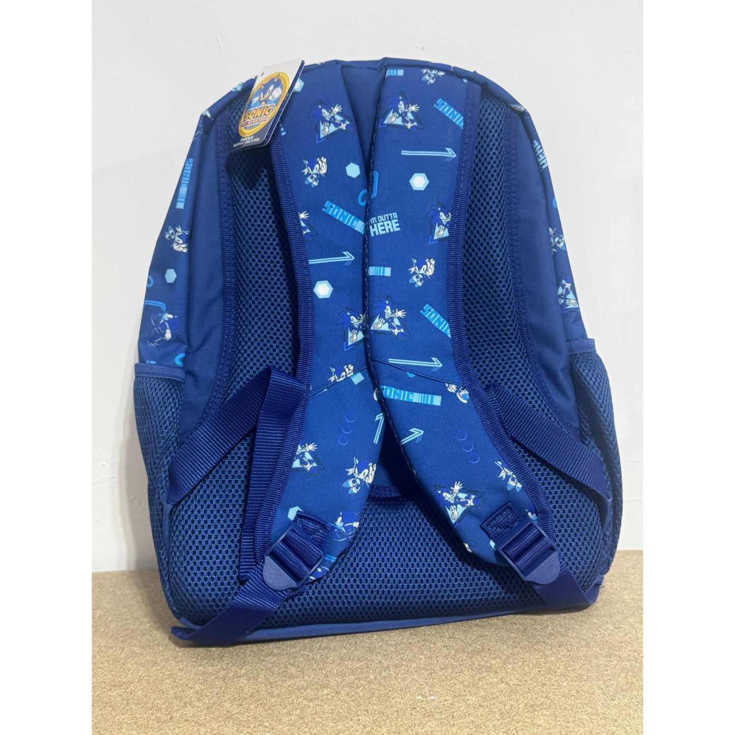 Mochilas Sonic 42X36X15cm - Mochila infantil