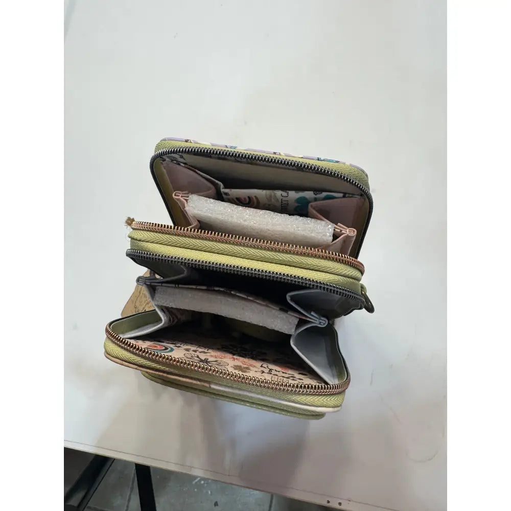 Monedero con funda móvil Mujer Sweet Candy Rosa verde Mochila