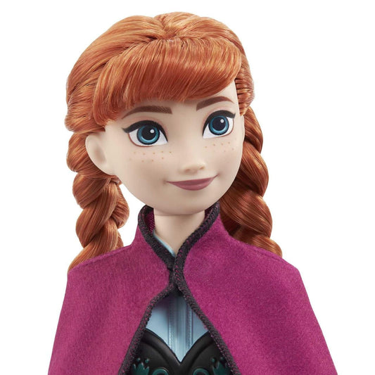 Muñeca princesa Frozen Anna viajera Disney articulada de 29cm