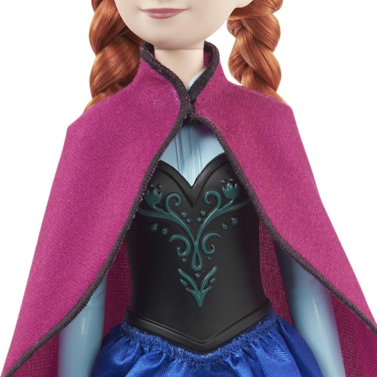 Muñeca princesa Frozen Anna viajera Disney articulada de 29cm