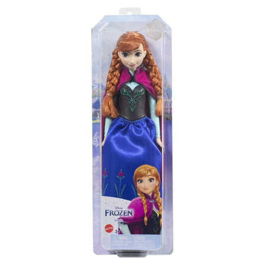 Muñeca princesa Frozen Anna viajera Disney articulada de 29cm