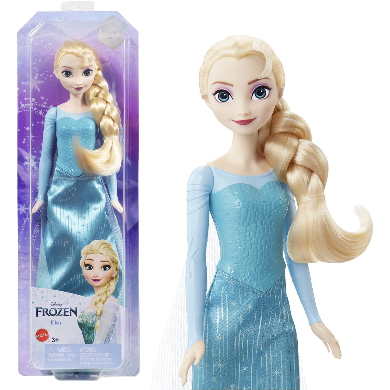 Muñeca princesa Frozen Elsa Disney articulada de 29cm