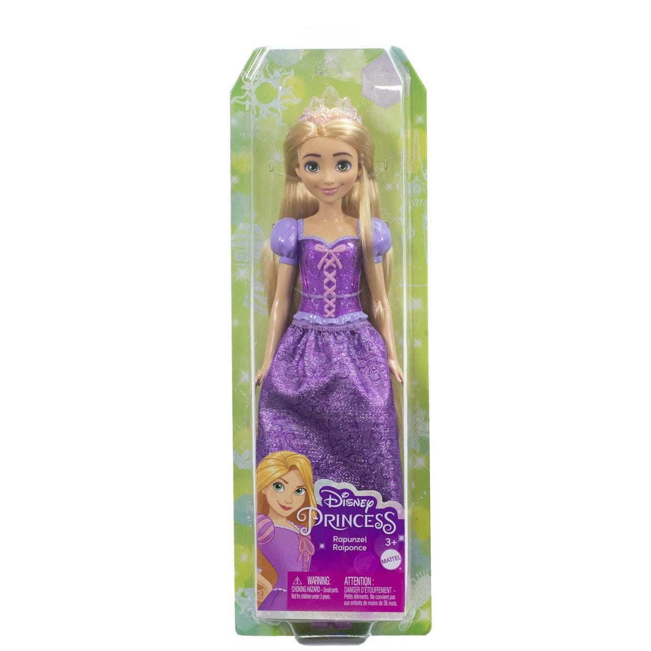 Muñeca princesa Rapunzel Disney articulada de 29cm