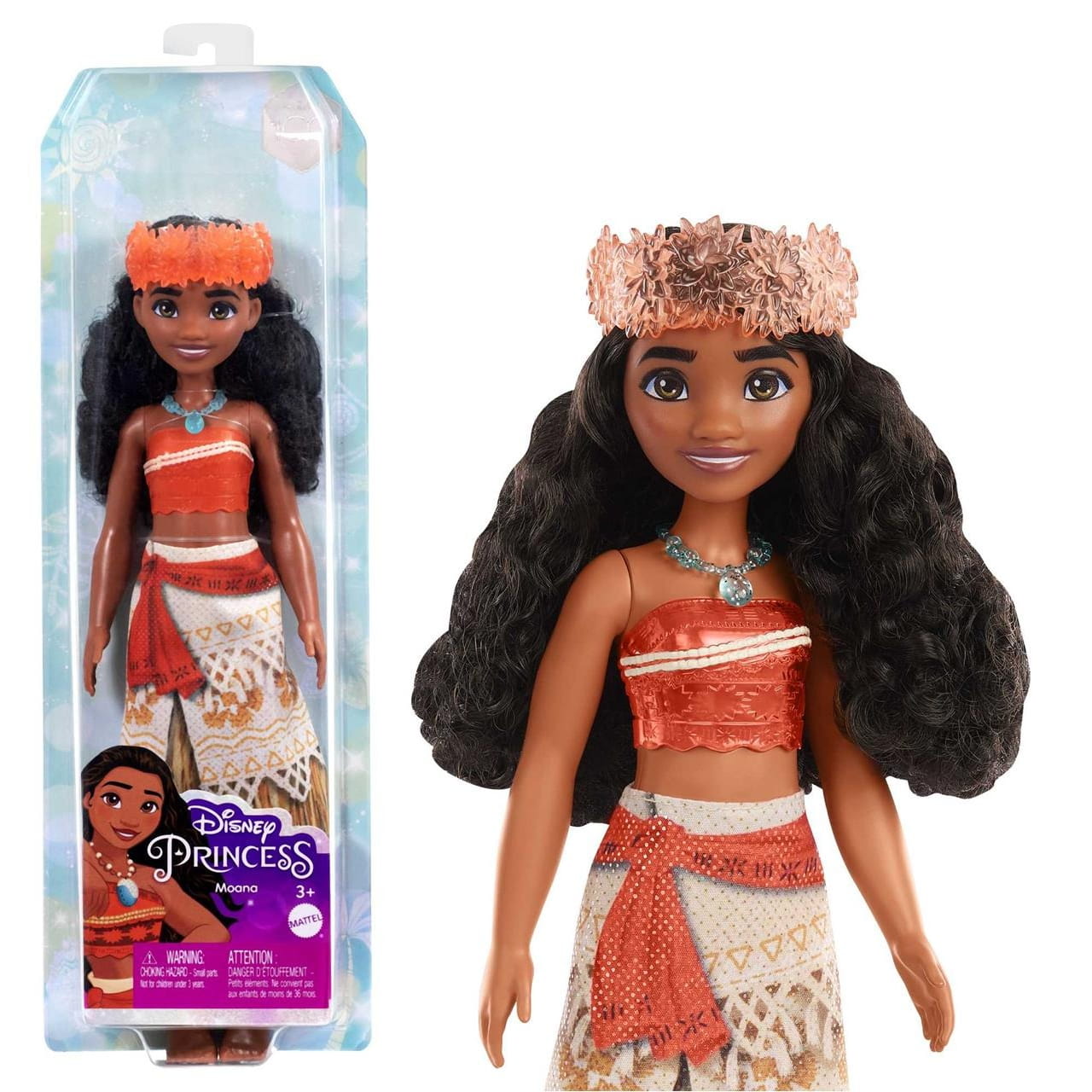 Muñeca princesa Vaiana Disney articulada de 29cm