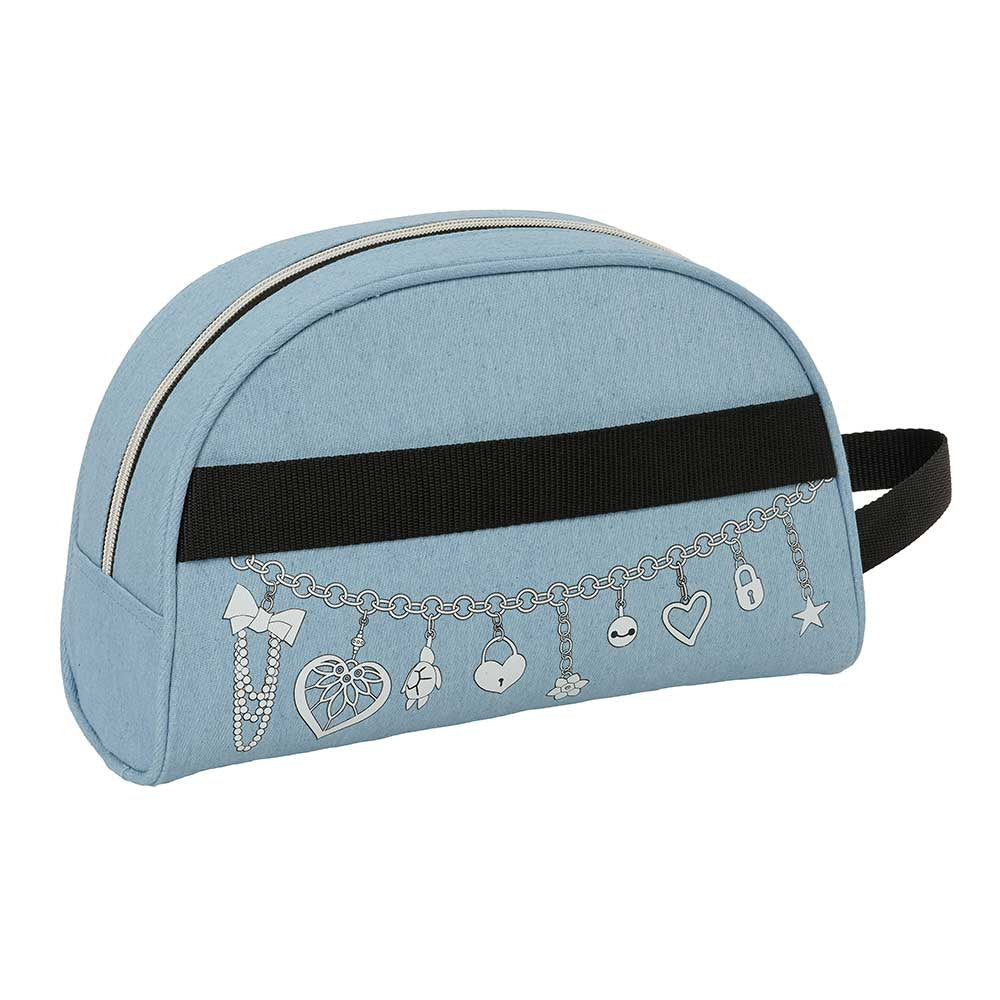Neceser adaptable a carro K-POP Demon Hunters - Huntrix azul 28x10x18cm