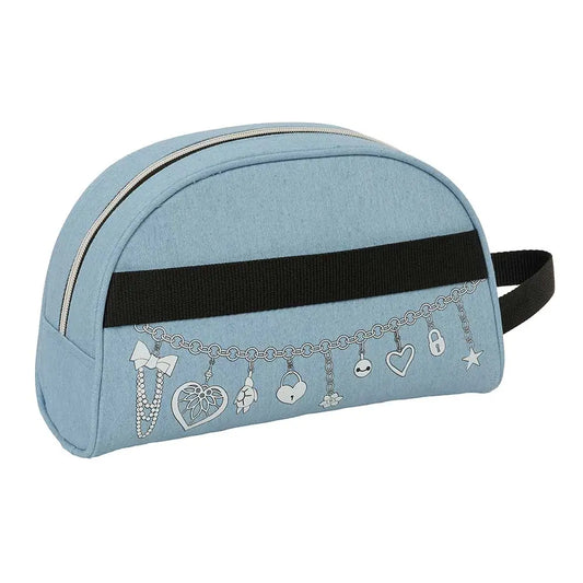 Neceser adaptable a carro K-POP Demon Hunters - Huntrix azul 28x10x18cm