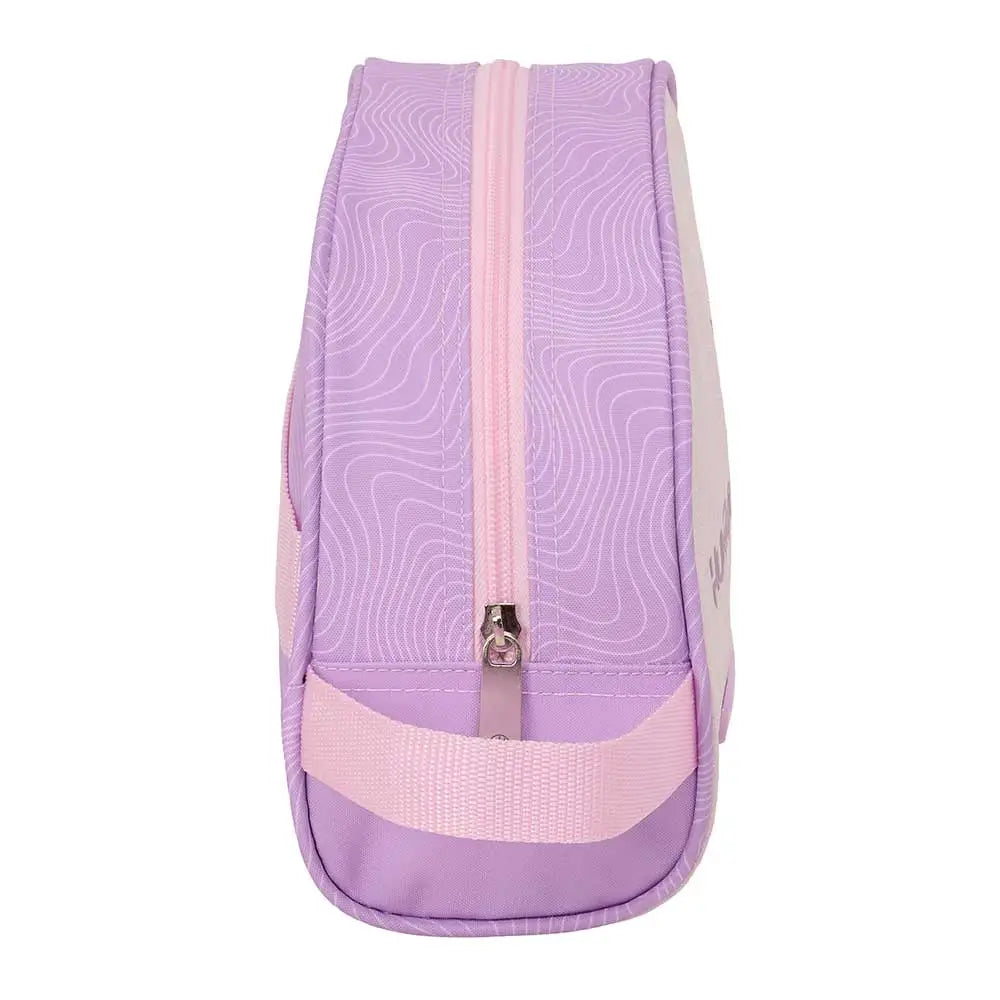 Neceser adaptable a carro K-POP Demon Hunters - Huntrix ’Iconic’ lila 28x10x18cm