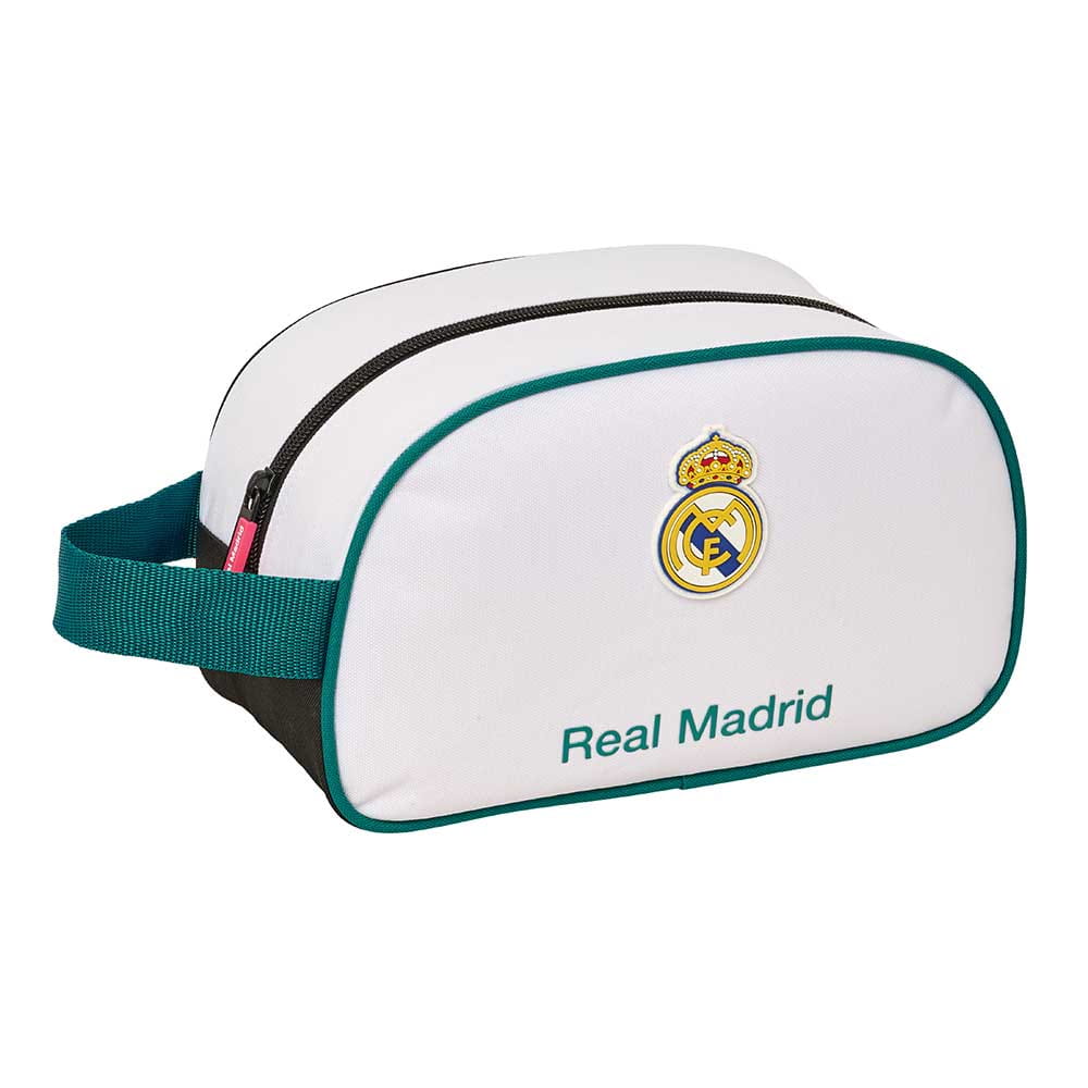 Neceser con asa Real Madrid CF adaptable a carro equipación 26/27 26x12x15cm