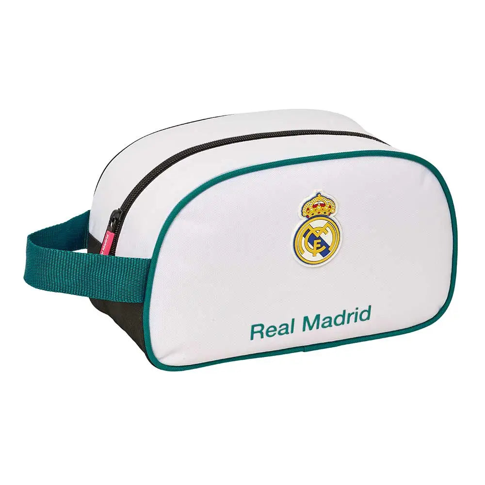 Neceser con asa Real Madrid CF adaptable a carro equipación 26/27 26x12x15cm