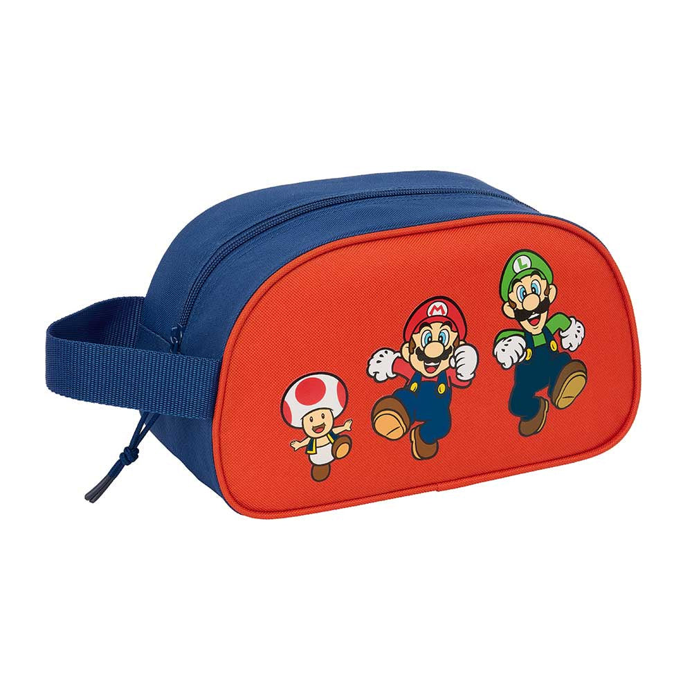 Neceser con asa Super Mario ’Mamma Mia’ adaptable a carro 26x12x15cm