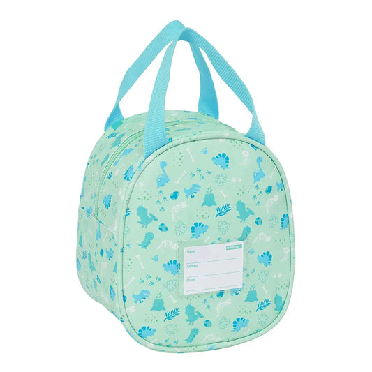 Neceser bolso DINO porta desayunos y merienda termo 19x14x22cm