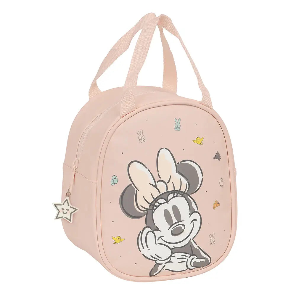 Neceser bolso Minnie Mouse Disney porta desayunos y merienda termo 19x14x22cm